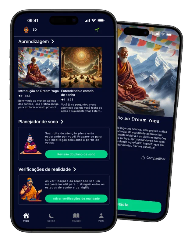 Aplicativo móvel Mindful Slumber