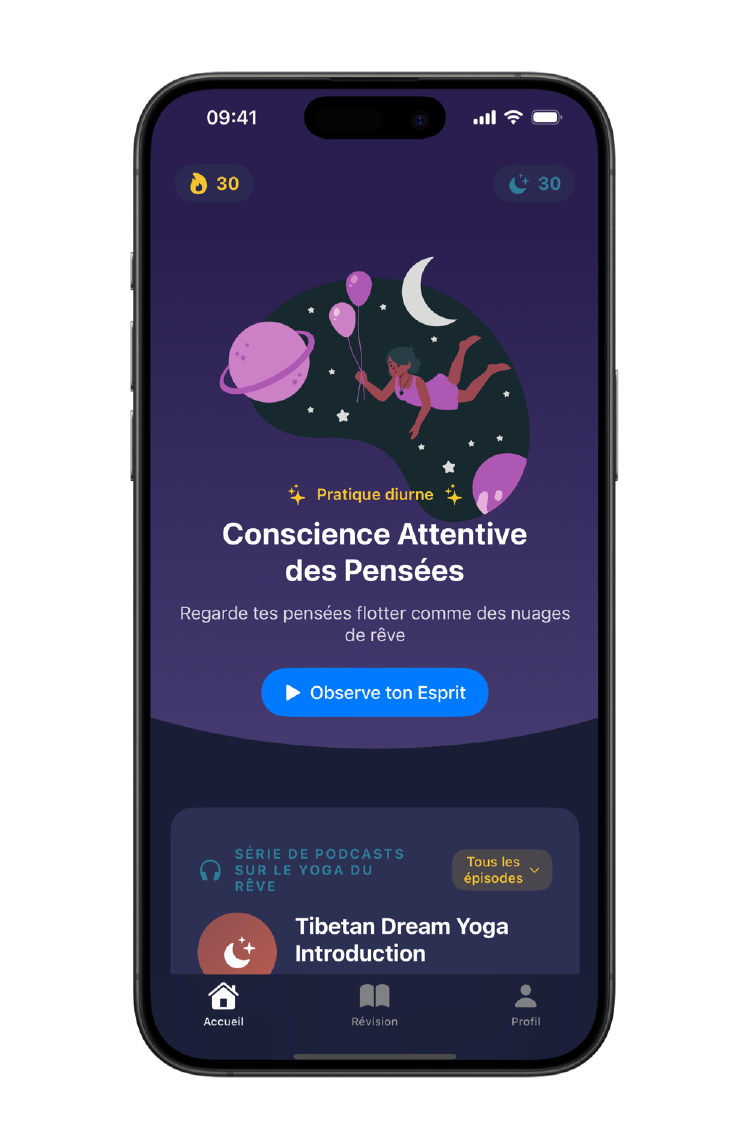 Télécharge Mindful Slumber sur l'Apple App Store