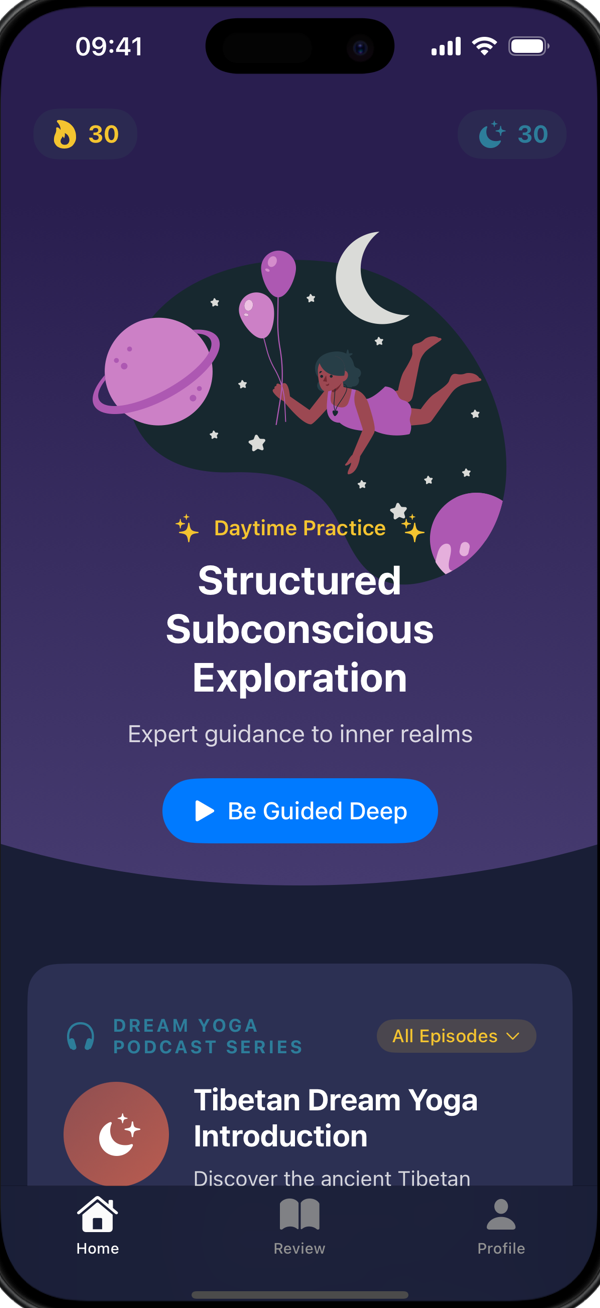Mindful Slumber App Interface