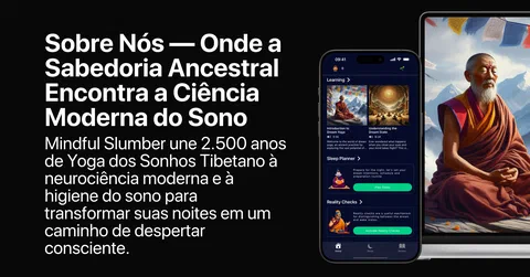 Sobre Nós — Onde a Sabedoria Ancestral Encontra a Ciência Moderna do Sono