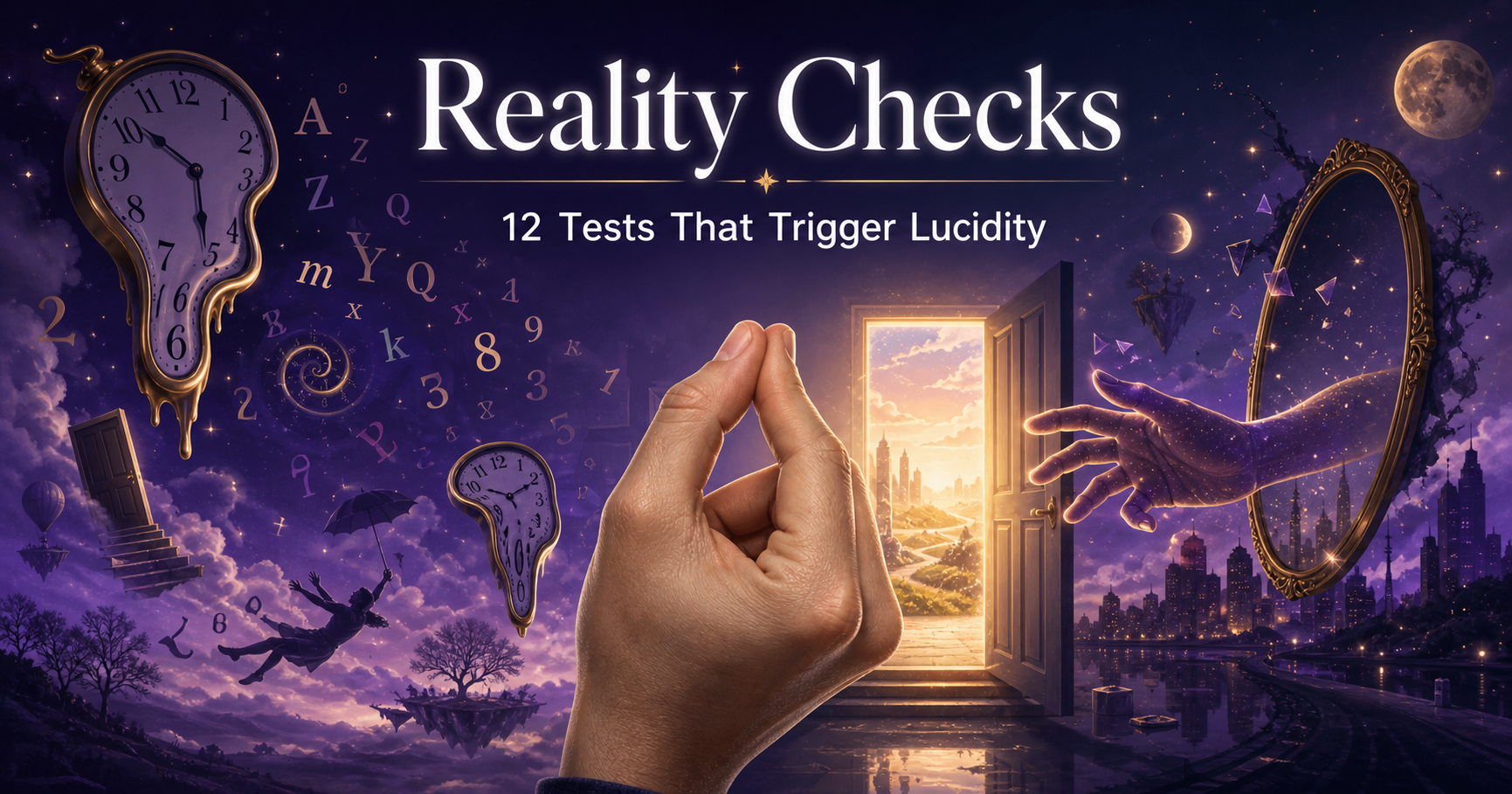 Reality Checks: 12 Tests That Trigger Lucidity